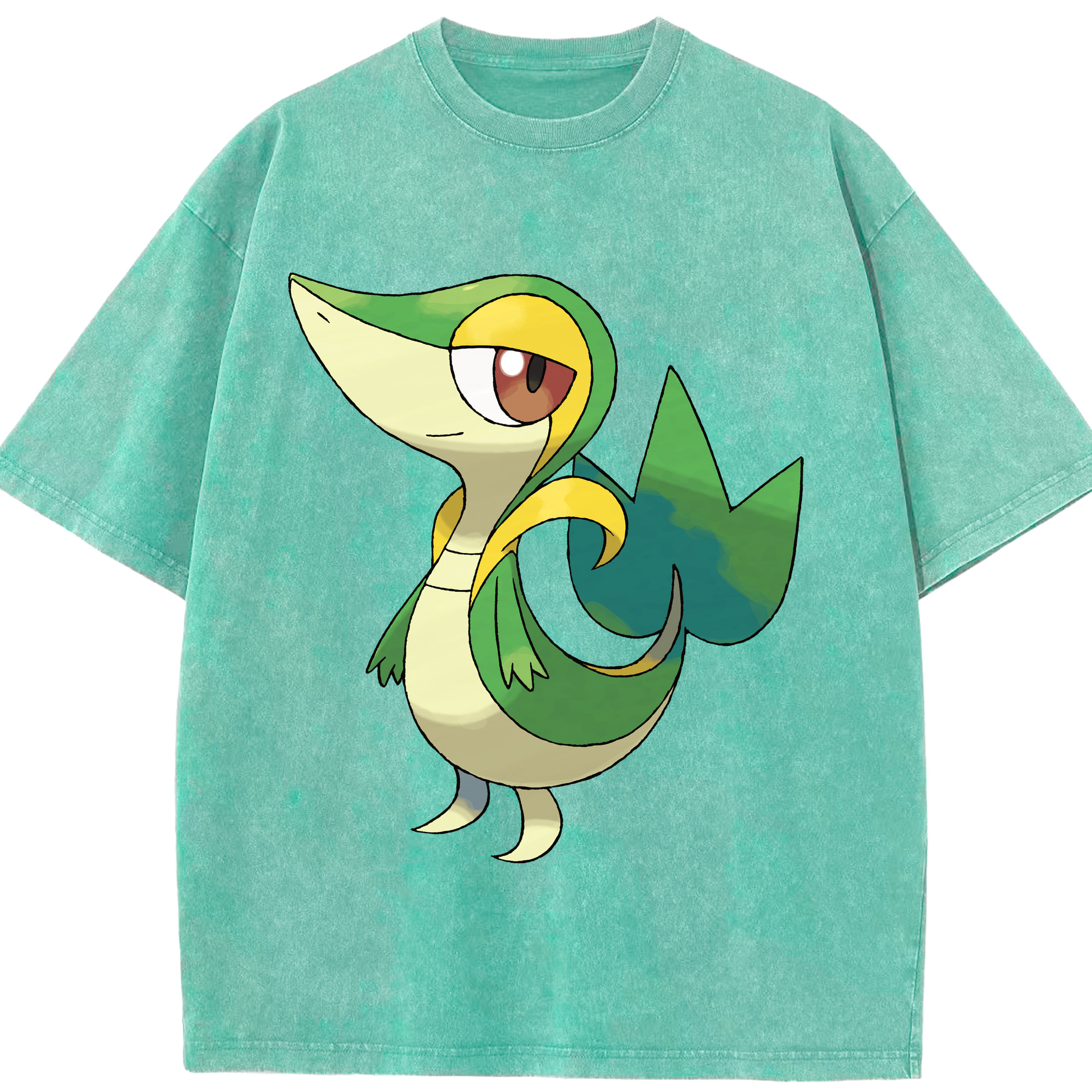 （画像用） ポケットモンスター Pokémon 綿100% ヴィンテージ風 半袖Tシャツ（フロントプリント）